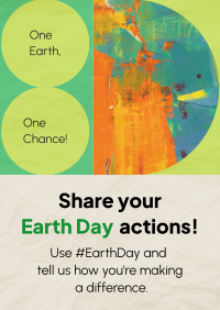Earth Day Action Poster Image Preview