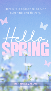 Spring Greeting Quote TikTok Video Preview