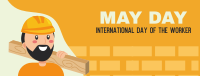Construction May Day Facebook cover Image Preview