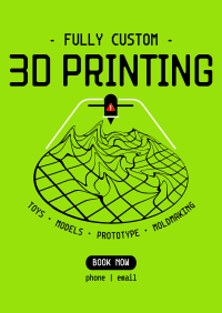 3D Printing Poster Image Preview
