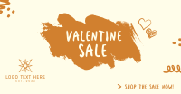 Valentines Day Sale Facebook ad Image Preview