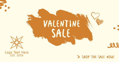 Valentines Day Sale Facebook ad