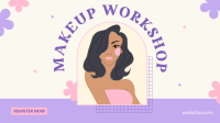 Beauty Workshop Facebook Event Cover Design