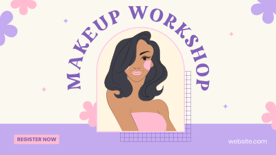 Beauty Workshop Facebook Event Cover Image Preview