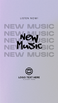 New Music Facebook Story Design