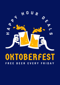 Oktoberfest Happy Hour Deals Letterhead | BrandCrowd Letterhead Maker