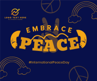 Embrace Peace Day Facebook post Image Preview