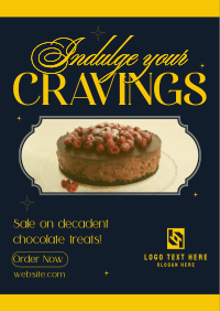 Chocolate Craving Sale Poster Image Preview