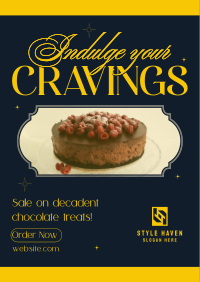 Chocolate Craving Sale Poster Image Preview