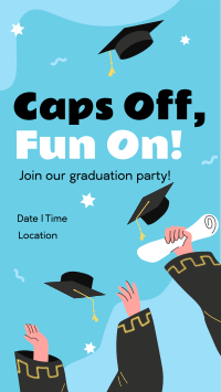 Fun On Graduation Instagram reel Image Preview