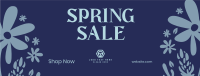  Flower Spring Sale Facebook Cover Design