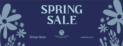  Flower Spring Sale Facebook cover Image Preview