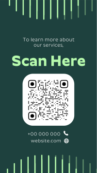 Modern Corporate QR Code Instagram Story Preview