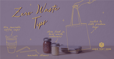 Zero Waste Tips Facebook ad Image Preview