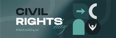Civil Rights Day Twitter header (cover) Image Preview