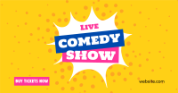 Live Comedy Show Facebook ad Image Preview