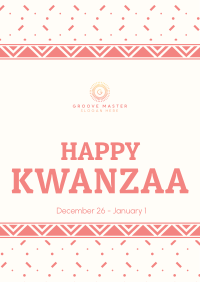 Kwanzaa Cultural Pattern Poster Image Preview