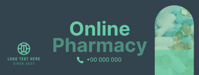 Modern Online Pharmacy Facebook cover Image Preview