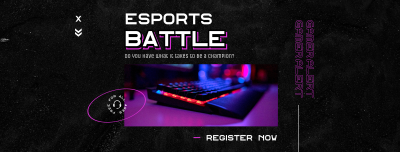 Esports Battle Facebook cover Image Preview