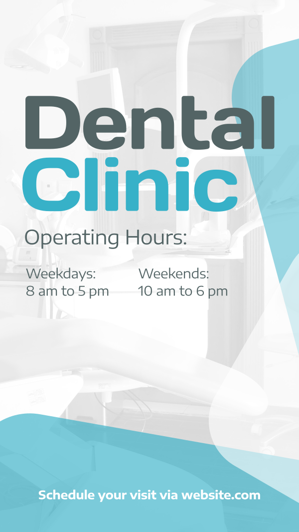 Dental Hours Facebook Story Design