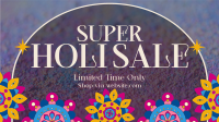 Holi Sale Patterns Video Image Preview