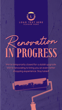 Renovation In Progress YouTube short Image Preview