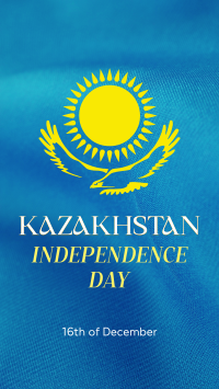 Kazakhstan Independence Day Instagram Story Design