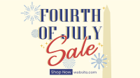 4th of July Text Sale Video Image Preview