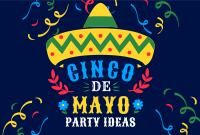 Cinco De Mayo Greeting Pinterest Cover Design