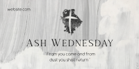 Ash Wednesday Celebration Twitter post Image Preview