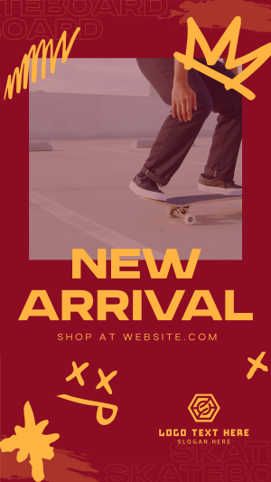 Urban Skateboard Shop Instagram story Image Preview