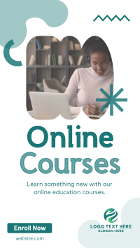 Online Education Courses Instagram reel Image Preview