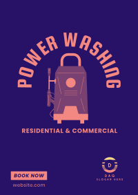 Professional Power Washing Poster Image Preview