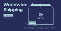 Product Shipping Facebook Ad Design