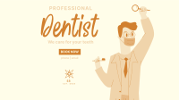 Dental Clinic Facebook Event Cover Design