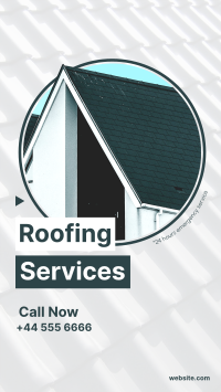 Roofing Service Instagram story Image Preview