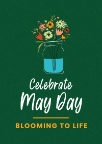 May Day Spring Flyer Image Preview