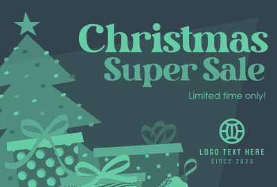 Christmas Mega Sale Pinterest board cover Image Preview