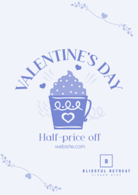 Valentine's Day Cafe Sale Flyer Image Preview