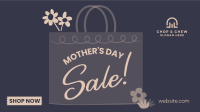 Mother's Day Shopping Sale Facebook Event Cover Design