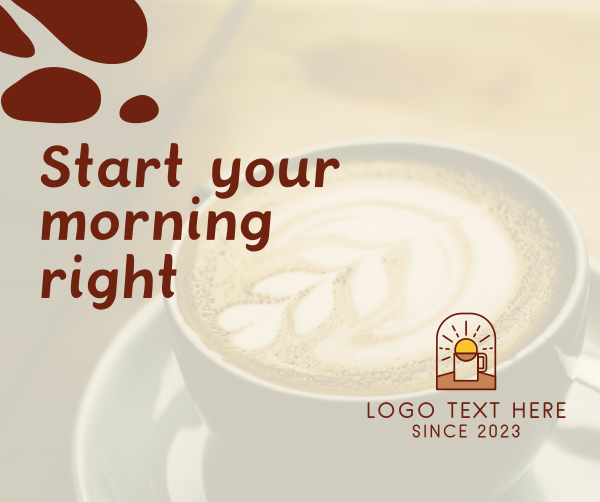 Morning Coffee Facebook Post Design Image Preview