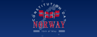 Norway National Day Facebook Cover Image Preview