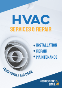 HVAC Services and Repair Flyer Image Preview