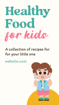 Healthy Recipes for Kids YouTube short Image Preview