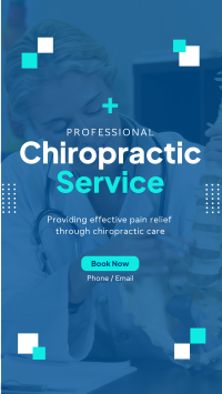 Professional Chiropractor TikTok Video Image Preview