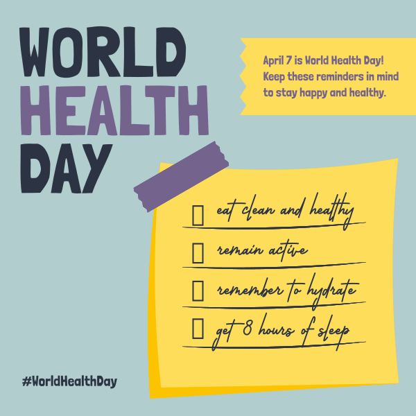 Health Day Checklist Instagram Post Design Image Preview
