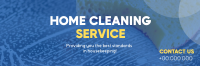 Bubble Cleaning Service Twitter header (cover) Image Preview