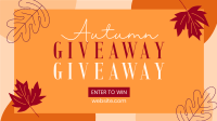 Cozy Leaves Giveaway Facebook event cover Image Preview