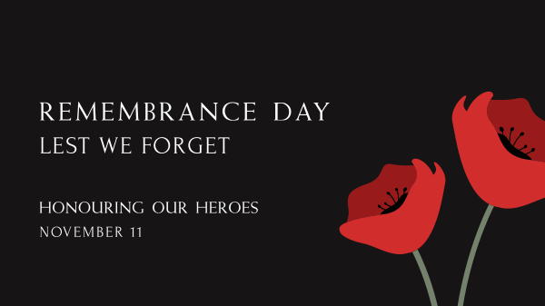 Remembrance Day Facebook Event Cover Design Image Preview