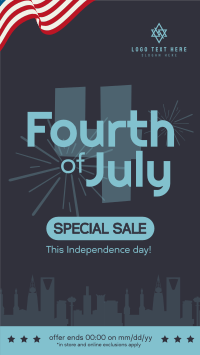 Fourth of July Promo Facebook story Image Preview